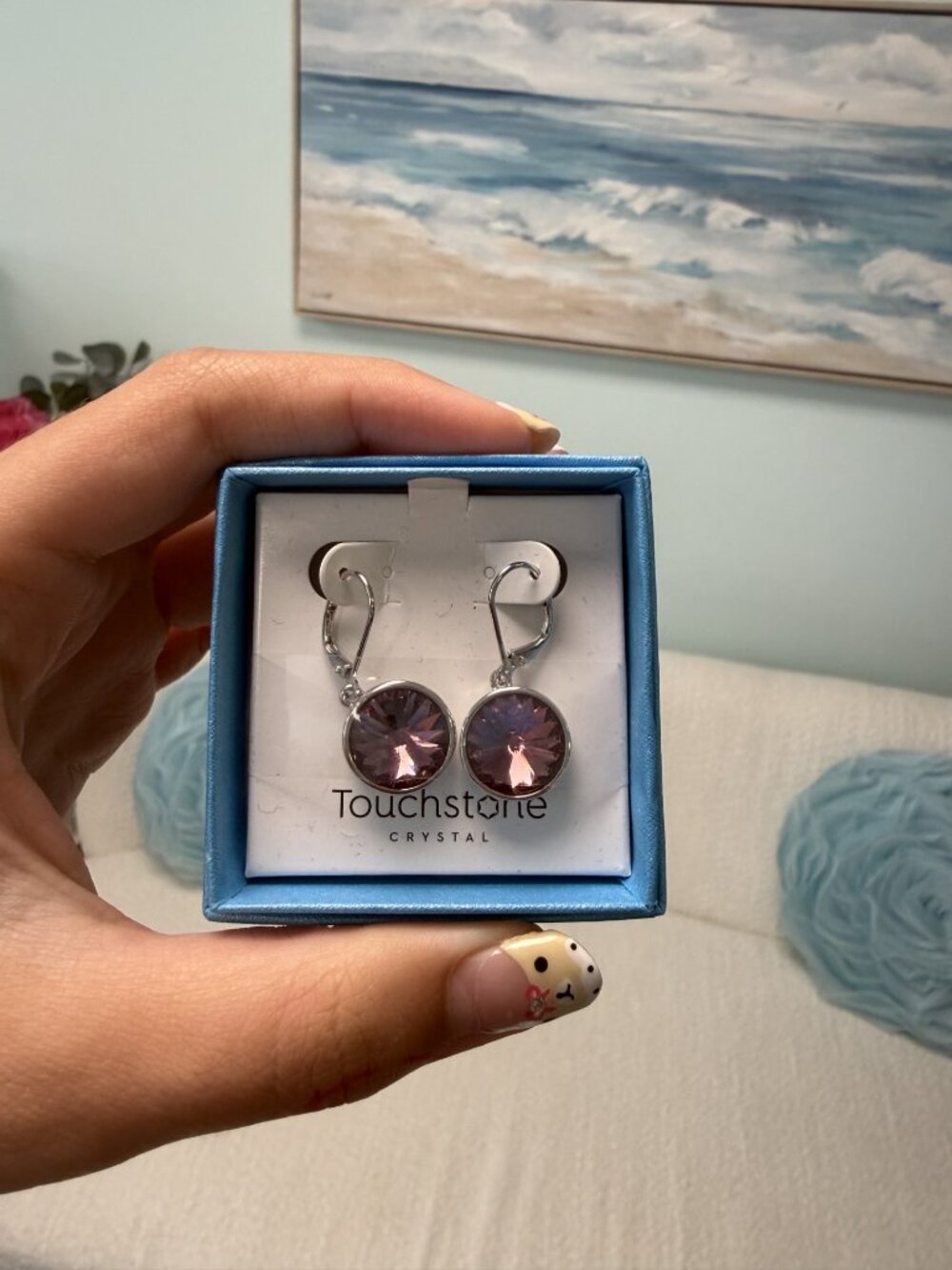 Lulu Earrings Touchstone Swarovski, color: Iris